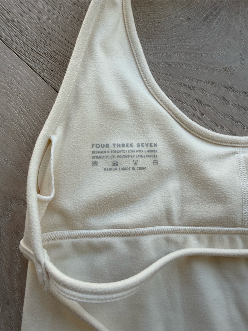 437 The Halter Onsie Cream - Picture 11 of 12